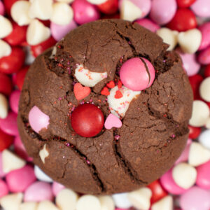 Valentine's-Day-Double Chocolate-Chip-Cookies Valentine's-Day-Desserts